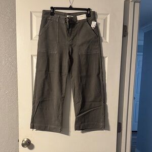 Maurices Charcoal Wide-Leg Pants